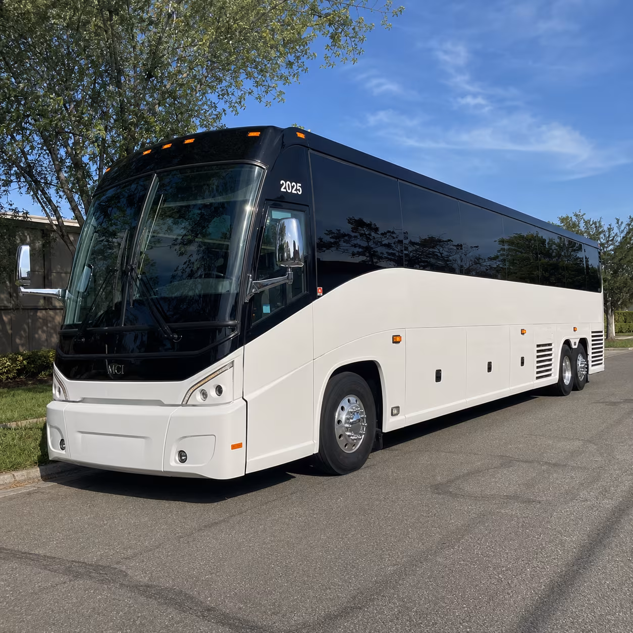 broomfield 56 passenger charter bus