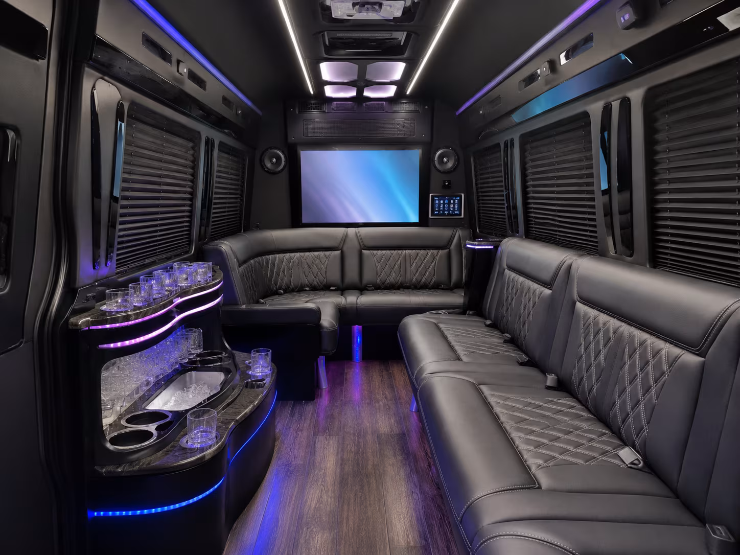 prom night buses from broomfield to denver venues