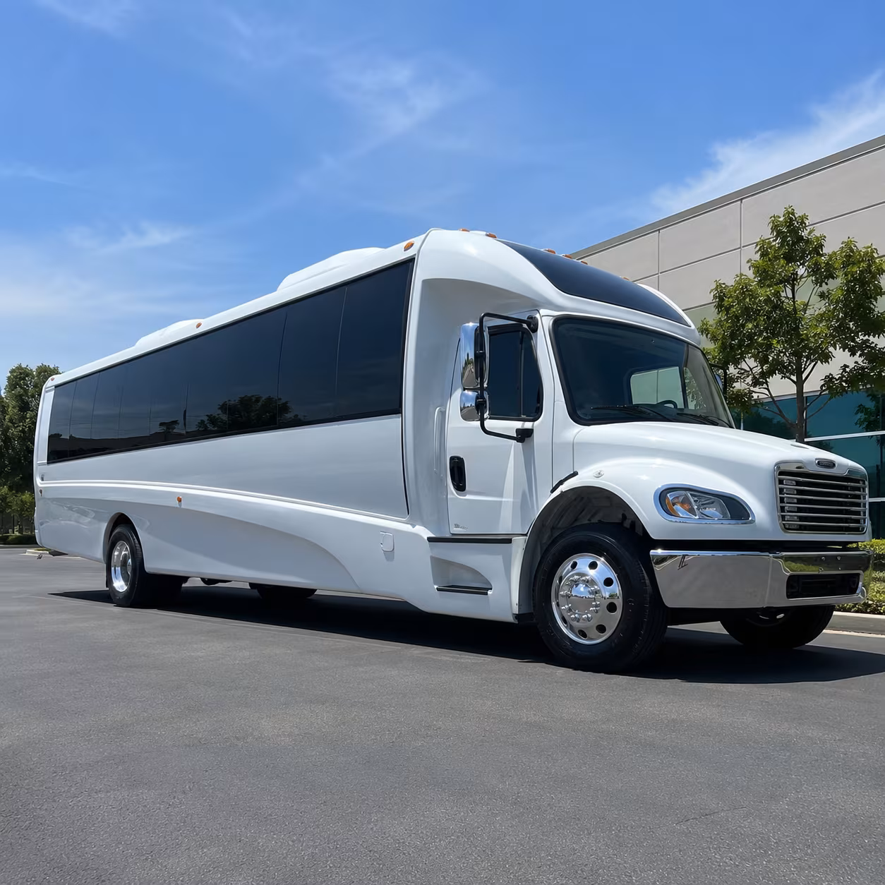 shuttle buses for weekly worship services in broomfield